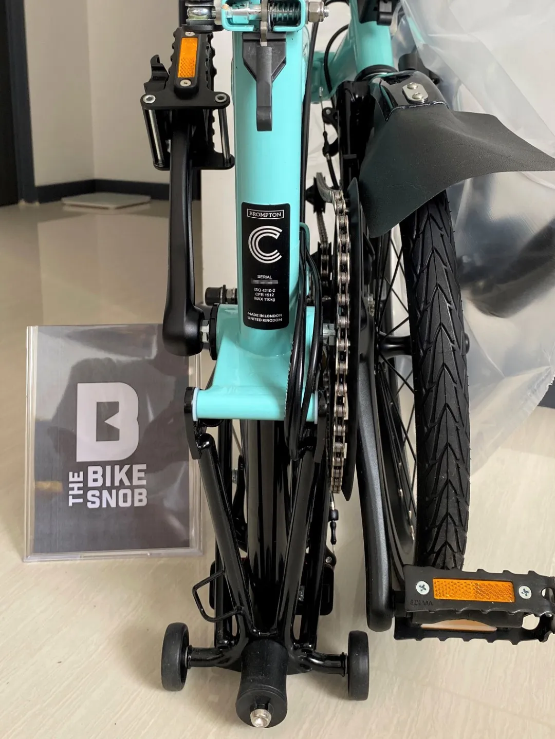 Brompton C Line Explore Black Edition Turkish Green